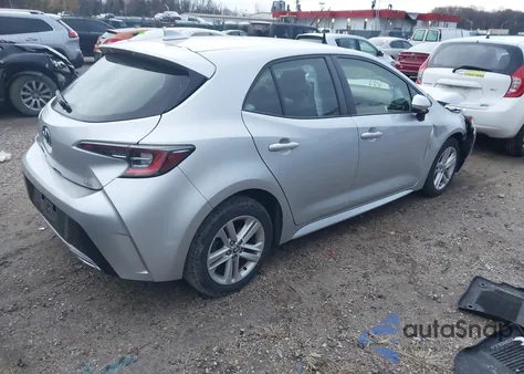 2019 Toyota Corolla Se from USA, damaged, VIN JTNK4RBE8K3029978